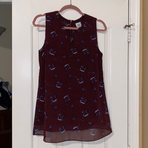 Cabi Small sleeveless blouse